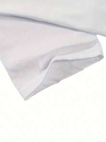 T-shirt décontracté et confortable pour hommes et femmes, imprimé avec un chat triste et pleurant, un mème amusant et à la mode. Lavable en machine. - Blanc - Voir 3