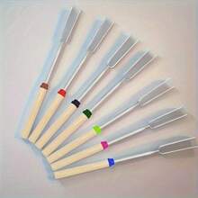 4pcs Extendable Barbecue Forks, 81.28cm Long Retractable Metal Skewers For Grilling, BBQ, Campfire, Suitable For Sausages, Camping - Standard Model - View 7