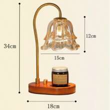 Candle Warmer Lamp With Timer And Dimmer For Home Room Decor, Brithday Gifts For Women,  Mother's Day Gifts,Christmas Lighting, Christmas Decorations, Christmas Gifts, Valentine's Day And New Year Gifts(No Scented Candles) - Amber - View 3
