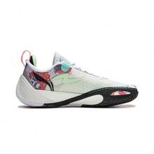 LI-NING WADE ALL CITY 14 Men's Squeaky Basketball Game Shoes Stable Support Wear-Resistant Sports Shoes ABAW001 - White - View 4