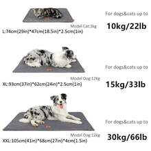 1 pieza Almohadilla para mascotas, adecuada para perros y gatos, para uso en todas las estaciones, extraíble y lavable, relleno de esponja de huevo, función de masaje, base antideslizante e impermeable, apta para mascotas pequeñas, medianas y grandes - Multicolor - Ver 3