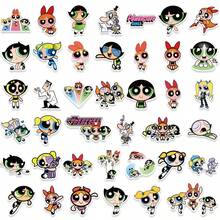 50pcs Bright Film Waterproof Cartoon Stickers, Luggage Stickers, Phone Case Decals, Cute Stickers - Multicolor - View 3