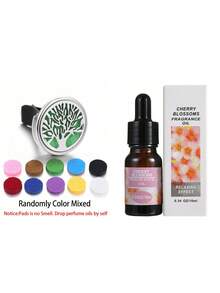 1 Set, Difusor de Coche Colgante, Difusor de Aceite Fragante de Clip para Coche, Ambientador de Rejilla de Ventilación de Coche, Incluye 10 Almohadillas de Aroma Mixtas, Nuevo Modelo, Regalo, Difusor de Coche + Set de Aceites Esenciales, Regalo de Cumpleaños/Graduación - Multicolor - Ver 24