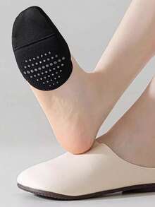 1/4 Pairs Women Anti-Skid Forefoot Invisible Thin Half-Toe Socks, Low-Cut Casual Socks, Summer - Multicolor - View 5