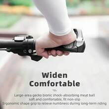 Mountain Bike Handlebar Sleeve | Lightweight Design, Easy To Install, Ergonomic, Anti-Slip And Shock-Absorbing | Suitable For Mountain Biking, Off-Road Riding And Daily Commuting, Essential Accessory - Multicolor - View 3
