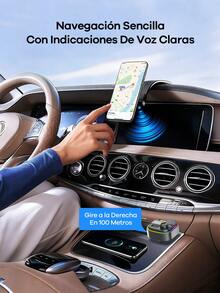 REMAX Cargador de coche Bluetooth con luz ambiente RGB; Carga rápida de 3 puertos; Cargador USB-C; Micrófono incorporado para música/llamadas/navegación; Reconexión automática Bluetooth 5.3; Modo dual Bluetooth/USB; Accesorio esencial para el automóvil - C26 - Ver 8