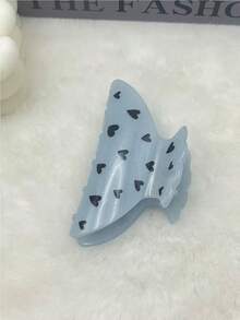 1个心形发夹，优雅发髻发型配饰，多功能发夹 - 彩色 - 查看 8