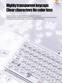 Teclado mecánico de juego con cable RGB personalizable K75 con interruptores intercambiables - Ver 4