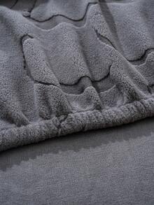 1pc All-Inclusive Sofa Slipcover, Suitable For All Four Seasons, Anti-Cat Scratch Sofa Protector Cover, Machine/Hand Washable, Non-Fading, Elastic Sofa Cushion - Grey - View 5