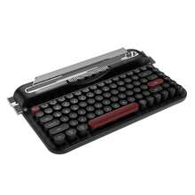 ATTACK SHARK AJAZZ AF84 Wireless Typewriter Keyboard, Cute Retro Aesthetic Design With Integrated Stand For Tablet, Phone, Mixed Color Retro Round Keycaps, 2.4Ghz Wireless/Bluetooth For Table,/PC/Win,Christmas Gift/Xmas Gift/New Year 2026/Holiday / Xmas Edition/Gift For Kids/Gift For Family/Year-End - View 12