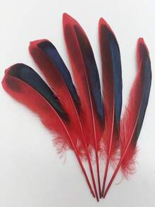 1 Paquete de 20 Piezas de Plumas de Ala de Pato Ánade para Manualidades, Accesorios de Boda, DIY, Plumas Naturales de Faisán para Decoración de Centros de Mesa 10-15 CM/4-6" - J - Ver 16