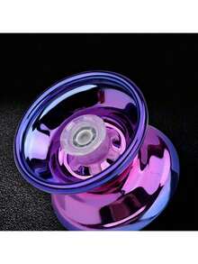 1 pieza Trompo de aleación metálica, con modos de sueño y despertar, juguete trompo profesional - multicolor al azar - Ver 2