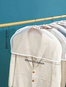 Travel Clothes Dust Cover - Shoulder Bag, Hanging Garment Bag - Protects Clothes From Dust And Dirt - 60.96x27.94x5.08cm/24.0x11.0x2.0inch - Multicolor - View 5