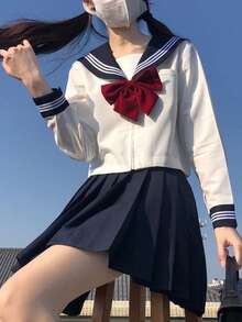 Cosplay Clothing - Màu xanh hải quân - Xem 3