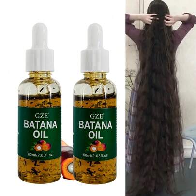 2支装巴塔纳油护发精华液，采用纯巴塔纳油配制而成，滋养强韧所有发质。