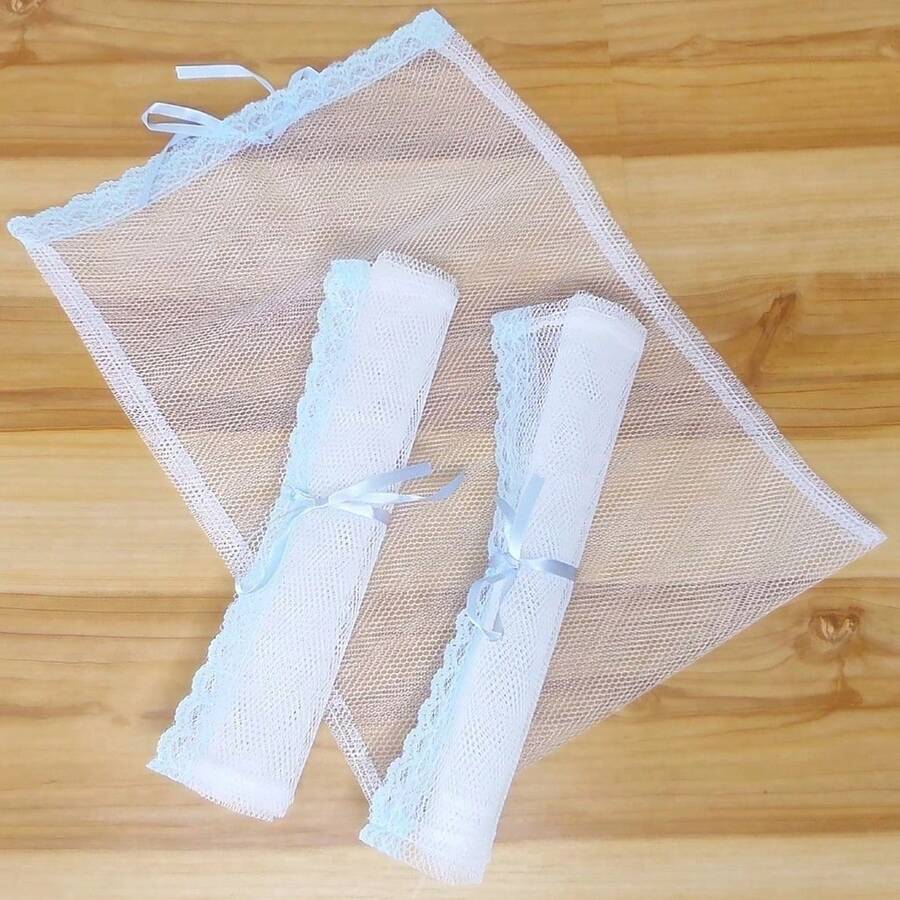 Baby Layette Organizer Bags (6 Pack) - 淺藍色 - 查看 1