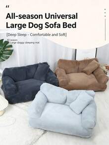 Ghế sofa cho mèo dùng được cả bốn mùa, có thể tháo rời và giặt được, giường ấm áp cho thú cưng, giường cho chó, giường cho mèo, đồ dùng cho thú cưng, giỏ ngủ thoáng khí, thảm cho thú cưng, ghế sofa nội thất, quà Giáng sinh cho thú cưng. - Xem 7