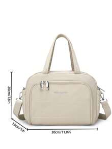 Ba lô đựng tã - Túi du lịch thiết yếu cho bé - Túi đựng tã đa năng chống thấm nước, túi đựng đồ cần thiết khi đi du lịch cho bé, túi đựng tã dung tích lớn, túi đựng tã, dây đeo xe đẩy và hộp đựng núm vú giả, phù hợp cho cả nam và nữ, túi đa năng dung tích lớn dành cho mẹ. - Màu Xám nhạt - Xem 2