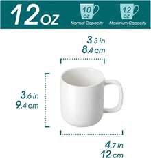 Tasses - Blanc - Voir 2