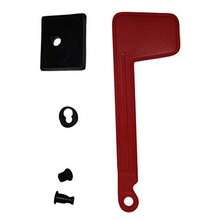 Gibraltar RFL10000 Postmaster Replacement Flag Kit Fits All U.S. Approved Rural Mail boxes Red - como en la foto - Ver 6