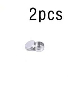 10g Threaded Small Aluminum Pill Box, Portable Aluminum Divider Box - Pink - View 22