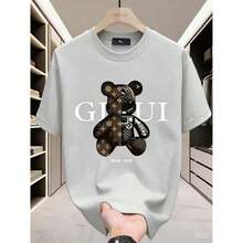 GucciS Modern Elegant And Timeless Classic USA-Shirt-LeeS/DiorSSNew Casual-Shirts Men And WomenUnisex Casual-Shirts - 灰色 - 查看 11