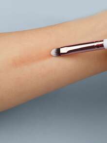 Eyeshadow Professional Makeup Brushes Crease Blending Shader Kit For Makeup Brushes 1pc - White - View 4