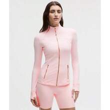 lululemon Define Cropped Jacket Nulu - Perla rosa/Oro rosa - Ver 1