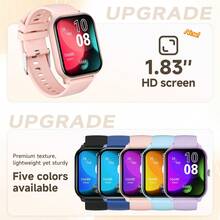 2026 Smartwatch For Men & Women | Low Power Consumption, Music & Camera Control, Bluetooth Calling, Sports Mode, Customizable Watch Face, Multiple Colors Available, High Battery Capacity, Diverse Watch Face Designs To Meet Different Needs - View 2