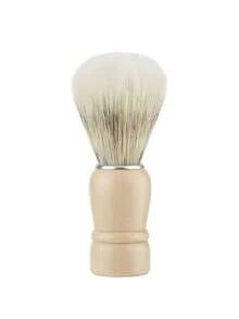 胡须剃须刷化妆刷 1支装 木柄刷毛 美发沙龙理发师皂泡沫剃须男士面部清洁工具 - 鬍鬚刷 - 查看 10