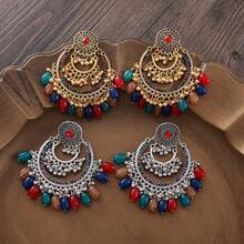 New Exaggerated Dynamic Exotic Dance Accessories Earrings - Multicolor - View 5