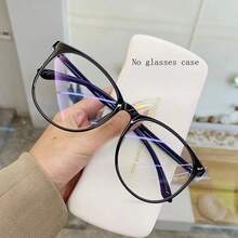 3 Pairs Fashion Glasses, Clear Lens, Unisex, Black, Pink, And Clear Frames - Transparent - View 4