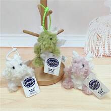 1个小型飞龙毛绒玩偶，恐龙坐姿柔软填充毛绒抱枕玩偶，恐龙，泰迪熊，生日，圣诞节，情人节礼物 - 彩色 - 查看 2