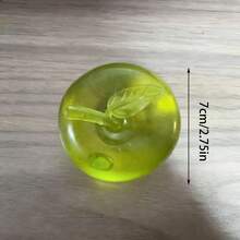 1 Đồ chơi bóp hình quả táo màu xanh dương, Đồ chơi bóp giảm căng thẳng hình quả táo lớn màu tím thạch anh, Độ đàn hồi chậm, Thích hợp để giảm căng thẳng, thư giãn tại văn phòng, trang trí nhà cửa | Món quà tốt nhất cho gia đình và bạn bè [Màu sắc và kiểu dáng ngẫu nhiên] [Có thể có sự khác biệt nhỏ về màu sắc do chụp ảnh] - Nhiều màu - Xem 6