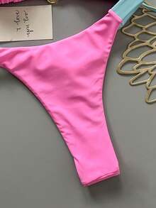 Women Bikini Sets - Watermelon Pink - View 6