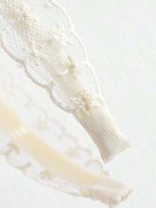 1pc Women Flower Embroidered Headband Elegant Piranha Flower Valentine's Day,Hairband,Hair Hoop,Hairband,Hair Hoop Headbands Hair Accessories Head Accessories - 彩色 - 查看 6