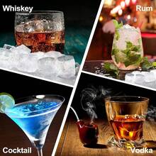 Silicone Honeycomb Ice Cube Tray With Lid, 37 Cavity Easy Release Ice Maker Mold, Beehive Shaped Silicone Ice Cube Trays For Whiskey, Cocktails, Baby Food, Home Use - Green - View 7
