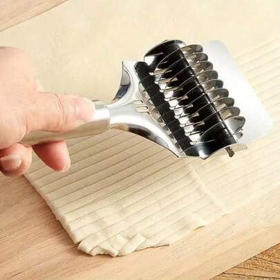 面团切割滚轮，糕点装饰轮切割器和切片器，饼干、披萨、面包、馅饼烘焙工具，家用烘焙厨房小工具