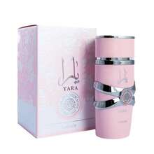 Lattafa Yara - Vanilla, Gourmand, Fruity, Floral - Eau De Parfum Long-Lasting Fragrance For Women, 3.40 Ounce / 100 Ml - 棕色的 - 查看 1