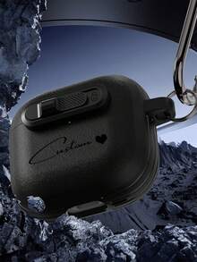 [Personalizado] Estuche protector personalizado con grabado de letras personalizadas, hebilla con patrón de roca de color puro compatible con 1/2 3 4 Pro 2 - Multicolor - Ver 3