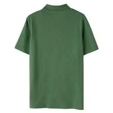 Timberland 男士Polo衫，舒适休闲户外服饰，AF胸前Logo短袖Polo衫（常规款），旅行运动卫衣 A24H2A6Z - 綠色 - 查看 2