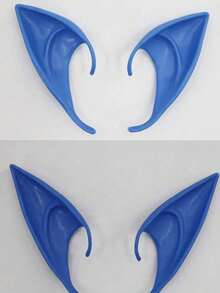 神奇精灵仙女耳朵 - 多功能、舒适、节日配饰，适合万圣节角色扮演 - 膚色 - 查看 20