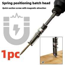 1pc Spring-Loaded Screwdriver Clip, Designed With Spring Clip To Prevent Dropping, Ergonomic Single-Handed Use With Locking Mechanism - A - View 9