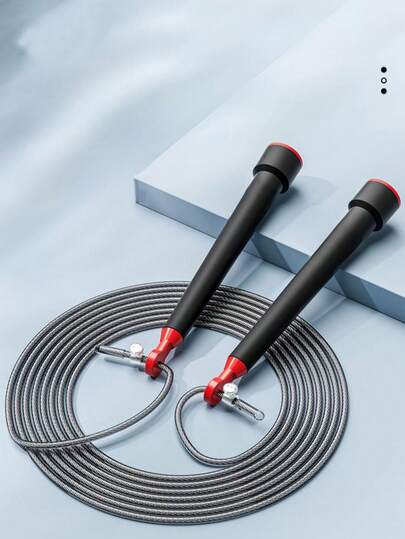 4pcs Adjustable Weighted Steel Wire Jump Rope, Suitable For Student Fitness Training