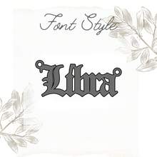 1入時尚不鏽鋼18K金鍍黃色黃道十二宮星座字母吊墜項鍊，適用於女士派對和日常穿著，聖誕禮物 - 金黃色 - 查看 12