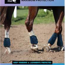 High Elastic Breathable Horse Leg Protectors, Shock-Absorbing & Wear-Resistant PU Riding Boots, Battery-Free Equestrian Gear Providing Comprehensive Leg Protection For Horses, Balancing Quality, Durability And Comfort For Safer And More Relaxed Riding - Style A - View 3