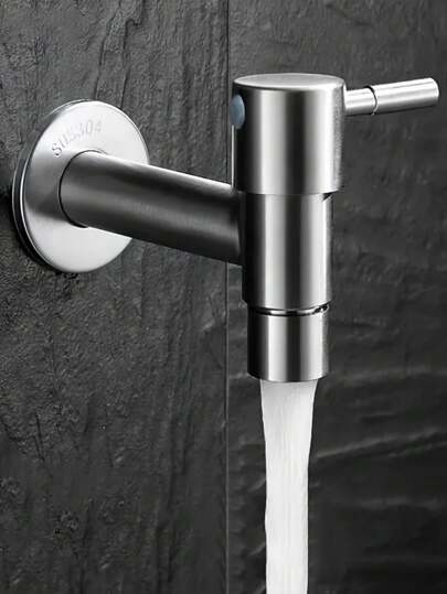 4-Inch Lead-Free Thickened Washing Machine Faucet Adapter With Quick Open Water Outlet, Universal For Home Use