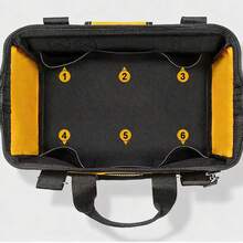 4 Inch Tool | 6 Pockets Large Capacity, Polyester, Yellow/Blue - A - View 8