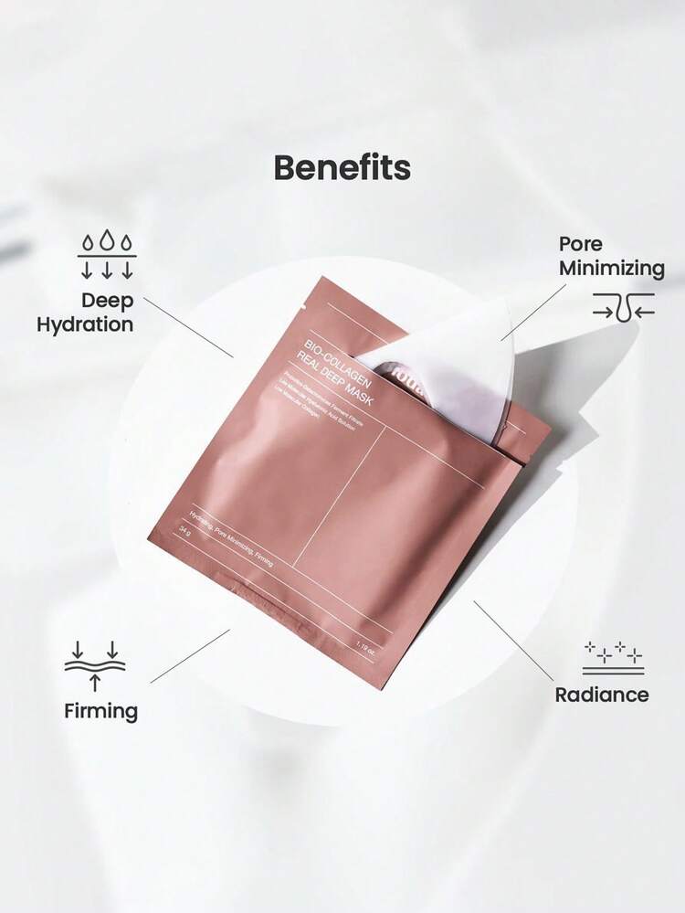 6 miếng mặt nạ dưỡng ẩm sâu collagen, chứa axit hyaluronic & niacinamide, không cồn chống lão hóa & làm săn chắc, làm mịn nếp nhăn, thu nhỏ lỗ chân lông, làm sáng da, phục hồi qua đêm, phù hợp cho mọi loại da, quà tặng tuyệt vời cho ngày Valentine & tựu trường - Nhiều màu - Xem 7