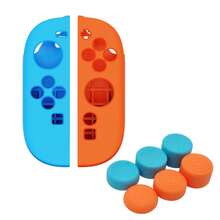 适用于 2 的 2 个硅胶手柄套 + 6 个摇杆帽套装，防摔、防滑、防刮、防汗，提升游戏体验 - 查看 13